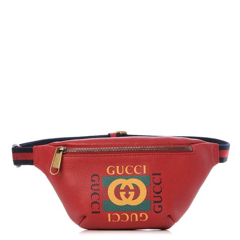 gucci waist bag red|kardashian Gucci belt bag.